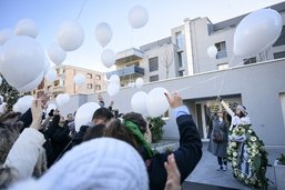 Tuerie de Sion: des centaines de personnes pour un hommage silencieux à l’une des victimes