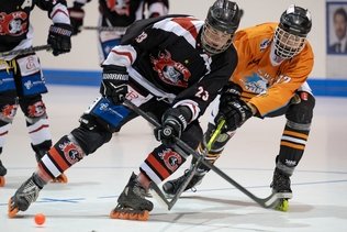 Skater hockey: victoire fleuve de Givisiez contre Aire-la-ville