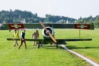 Epagny: Une réplique historique de l’aviation suisse s’est pavanée à l’aérodrome